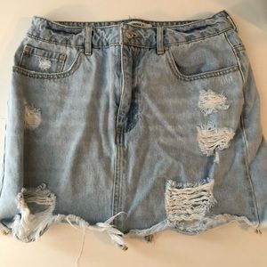 Jean skirt